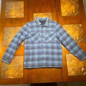 Men's Insulated Organic Cotton Midweight Fjord Flannel Shirt
Plaid Blue Large